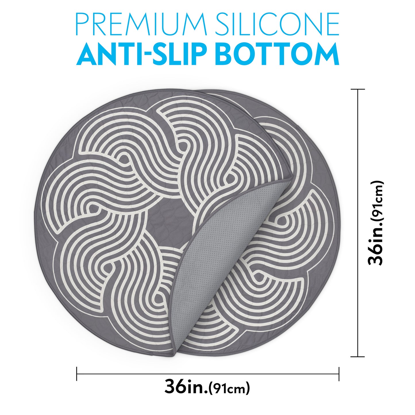 Round Designer Dog Pads