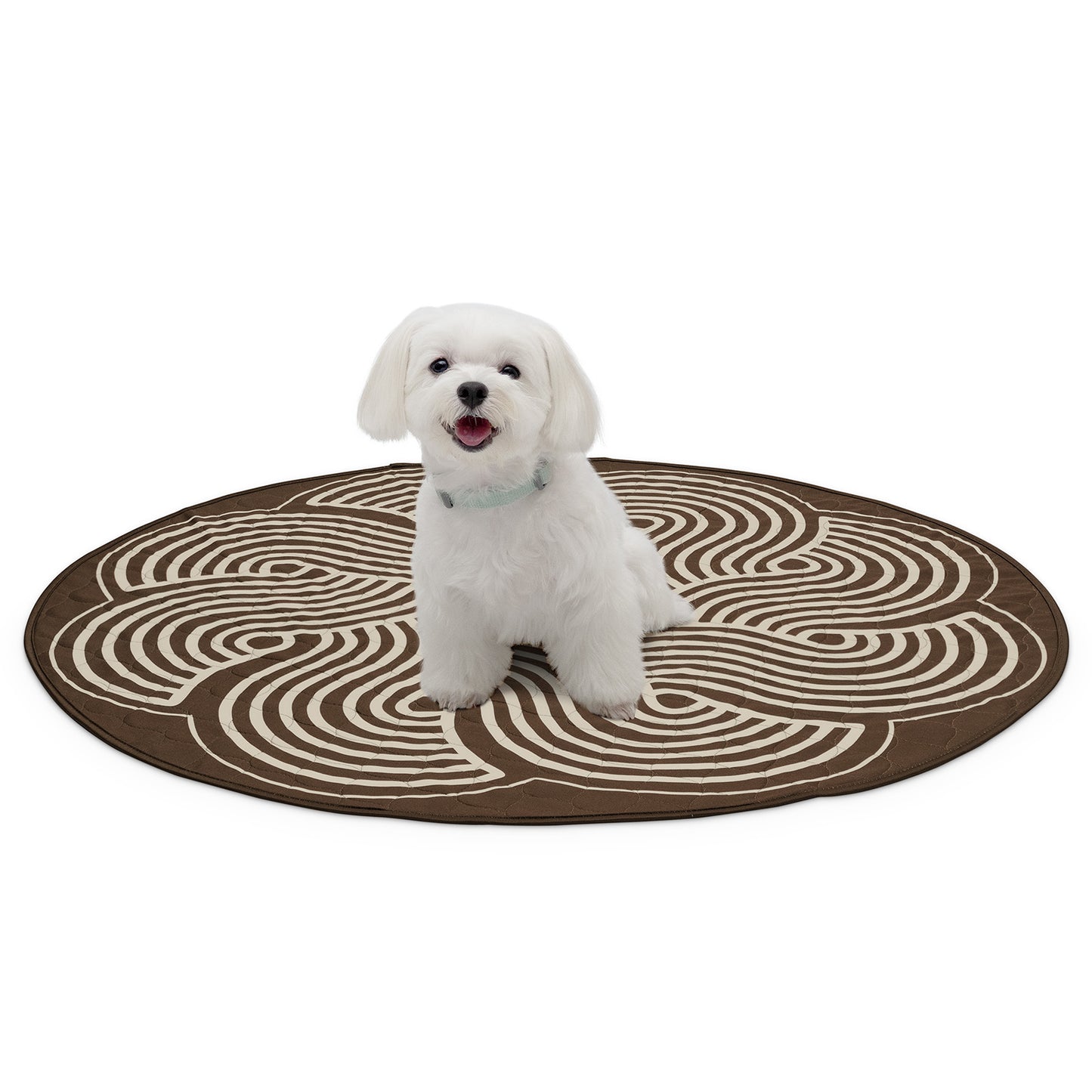 Round Designer Dog Pads