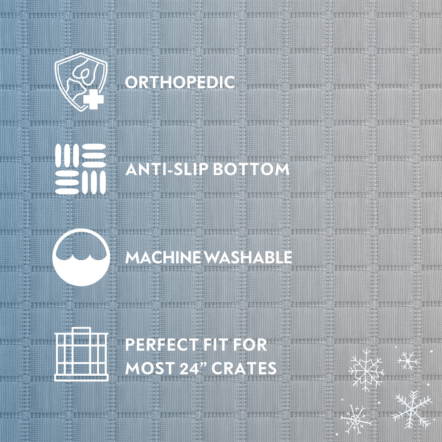 Cooling Orthopedic Crate Mats