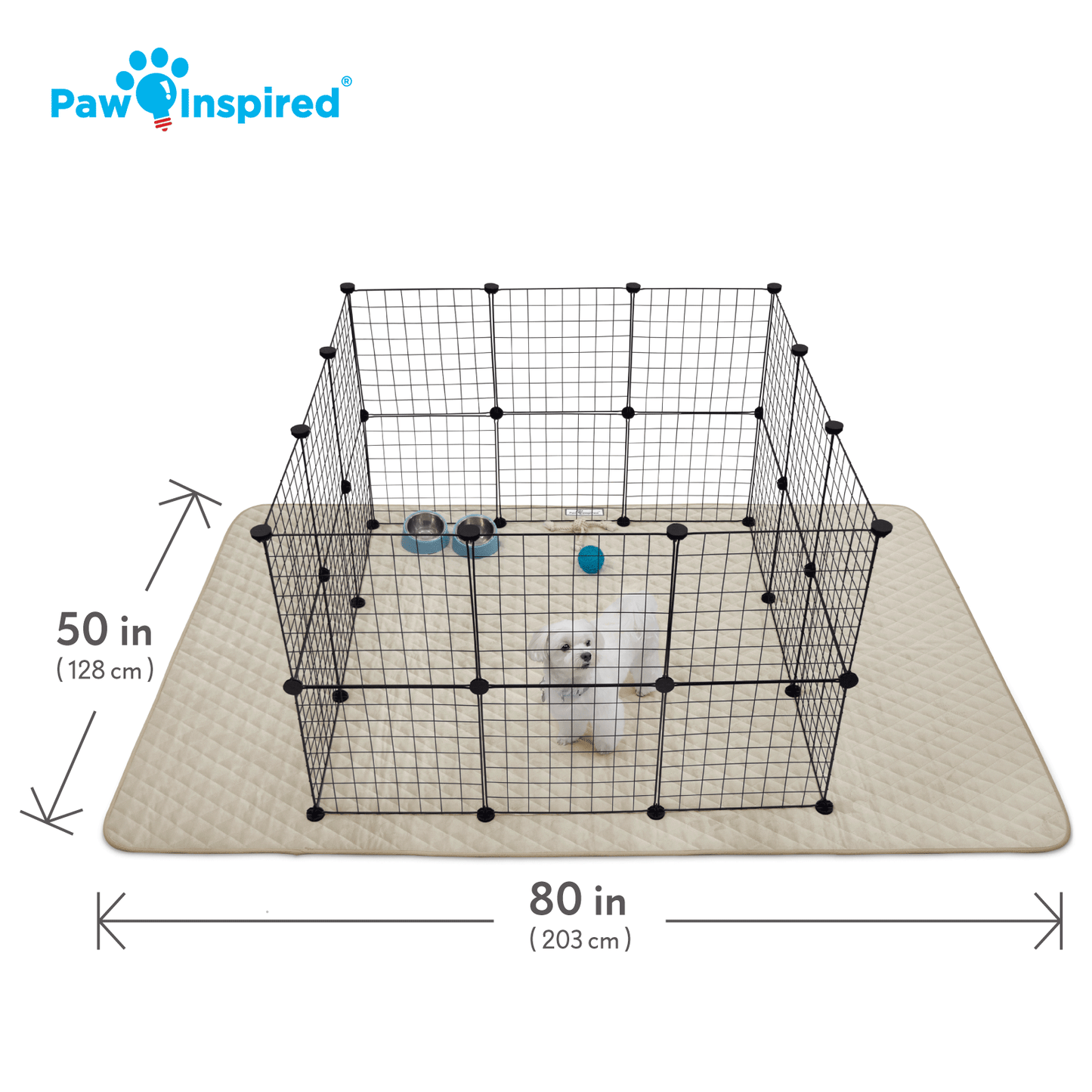 80" x 50" Playpen Mat