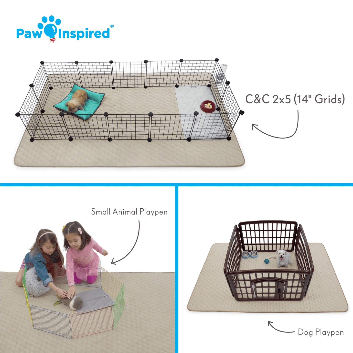 80" x 50" Playpen Mat