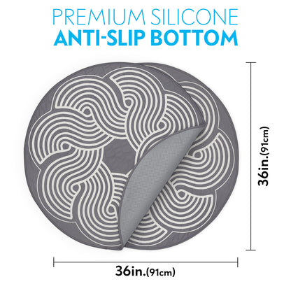 Round Designer Dog Pads