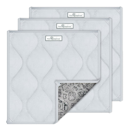 Washable 12”x12” Guinea Pig Cage Liner Pads (3 Count)