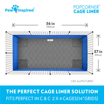 PopCorner® Washable Guinea Pig Cage Liners