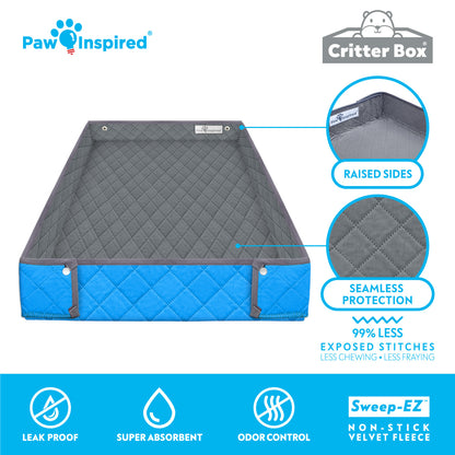 Critter Box® Reversible Cage Liner for Guinea Pigs and Other Small Animals