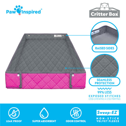 Critter Box® Reversible Cage Liner for Guinea Pigs and Other Small Animals