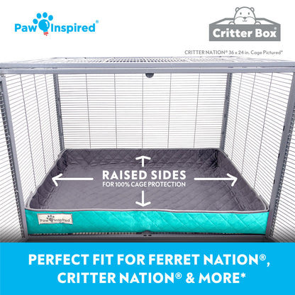 Critter Box® Reversible Cage Liner for Guinea Pigs and Other Small Animals