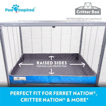 Critter Box® Reversible Cage Liner for Guinea Pigs and Other Small Animals