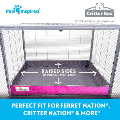 Critter Box® Reversible Cage Liner for Guinea Pigs and Other Small Animals