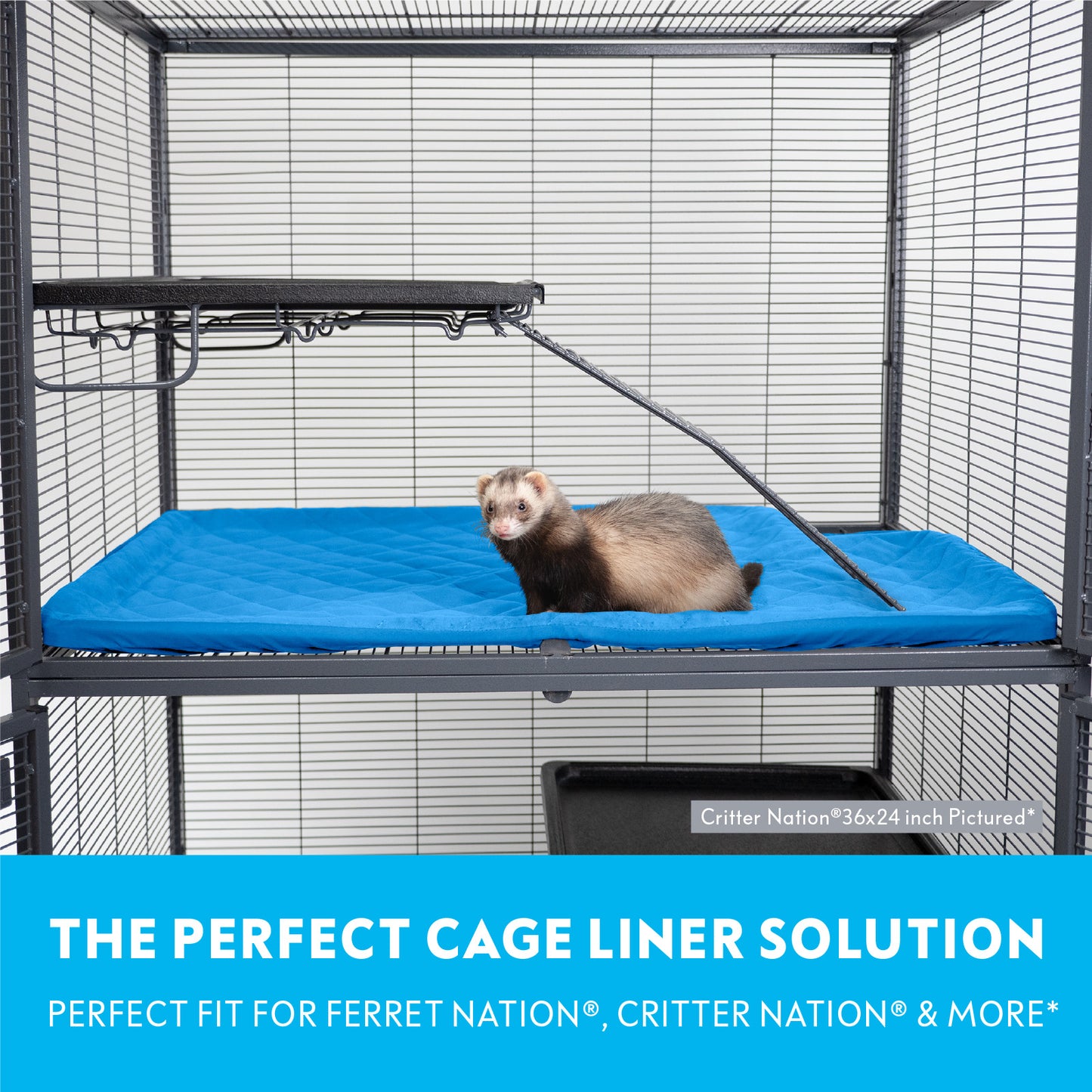 Fitted Cage Liners for Critter Nation and Ferret Nation Single or Double Story Cages