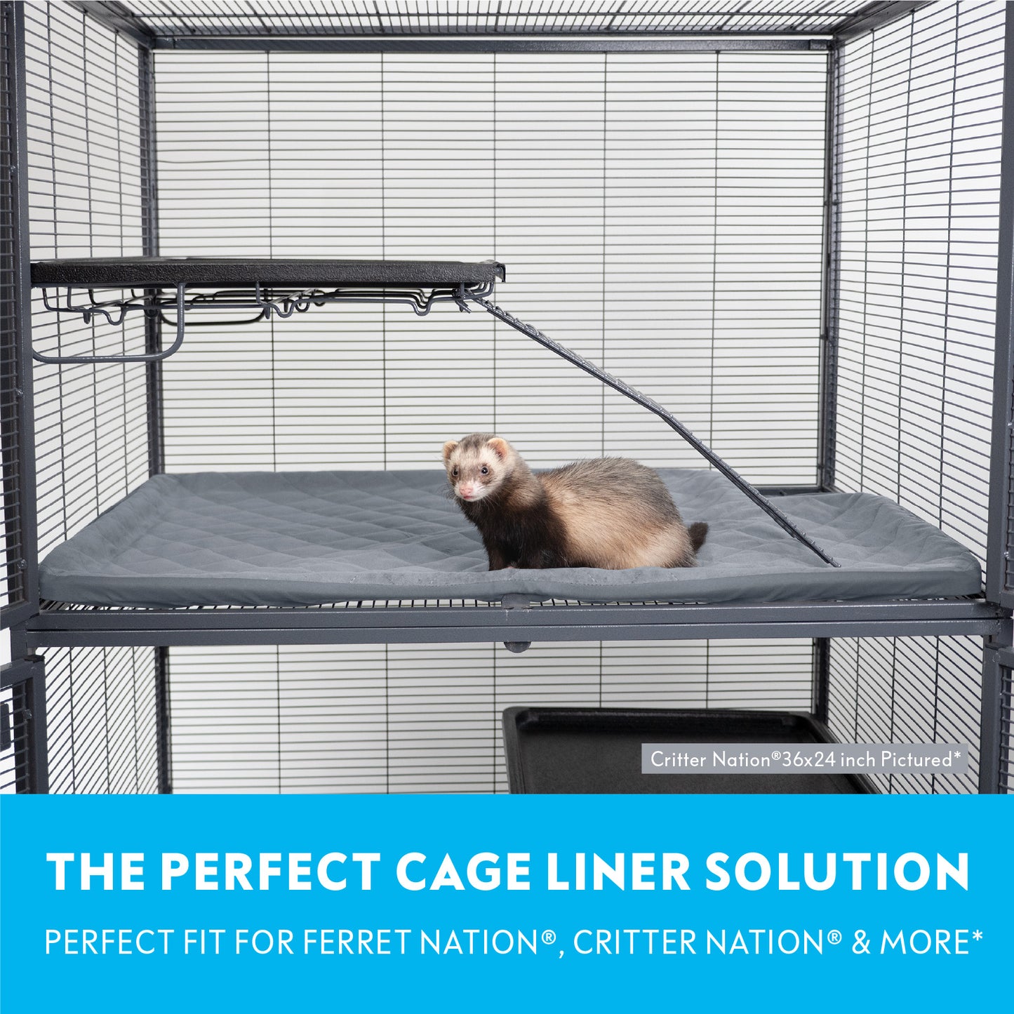 Fitted Cage Liners for Critter Nation and Ferret Nation Single or Double Story Cages