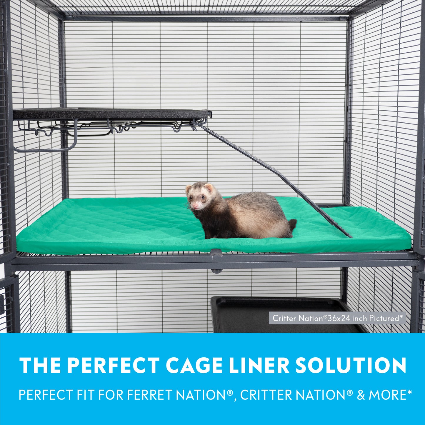 Fitted Cage Liners for Critter Nation and Ferret Nation Single or Double Story Cages