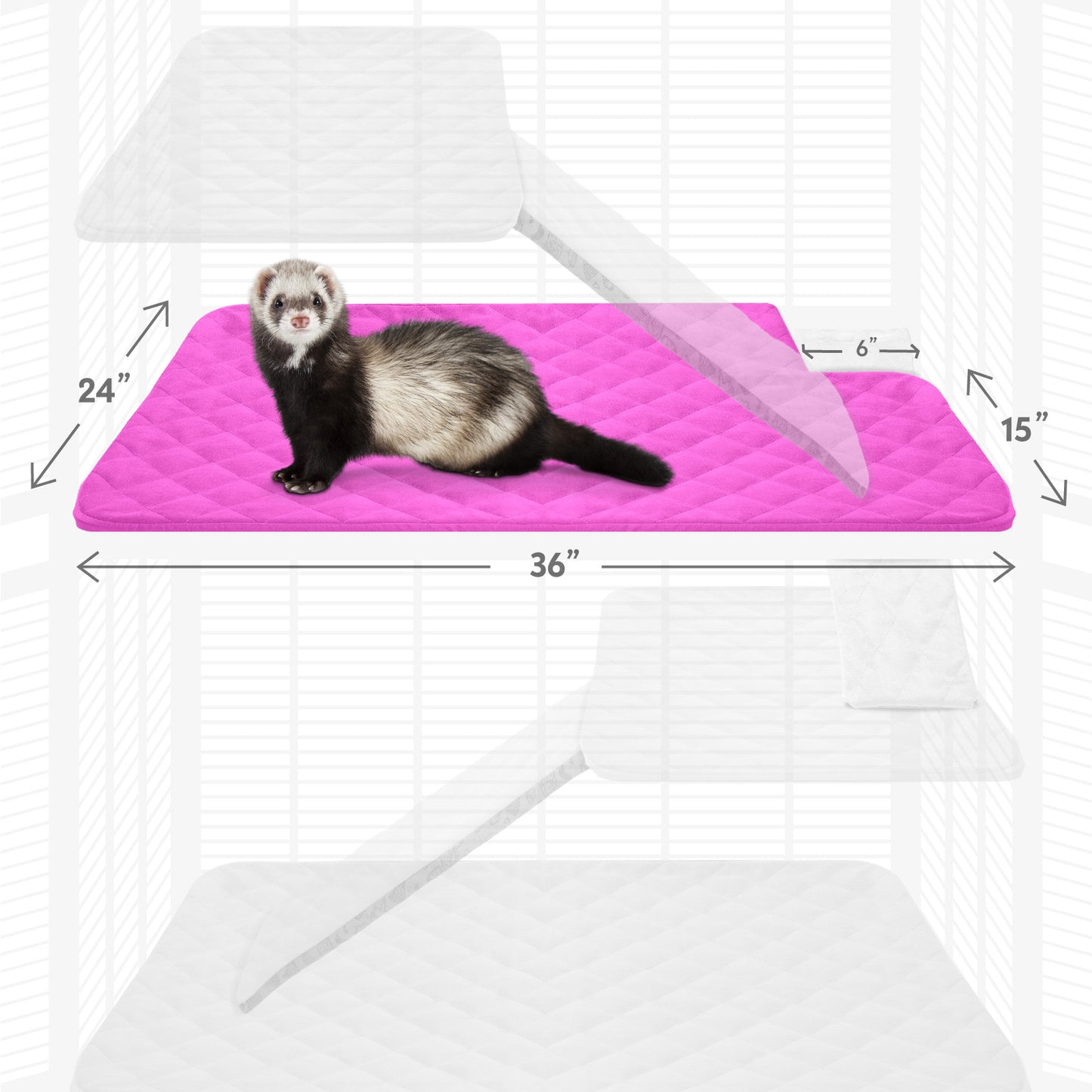 Fitted Cage Liners for Critter Nation and Ferret Nation Single or Double Story Cages