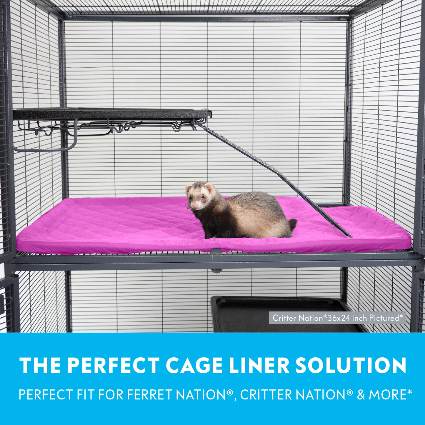Fitted Cage Liners for Critter Nation and Ferret Nation Single or Double Story Cages