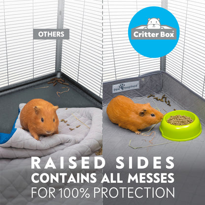 Critter Box® Reversible Cage Liner for Guinea Pigs and Other Small Animals
