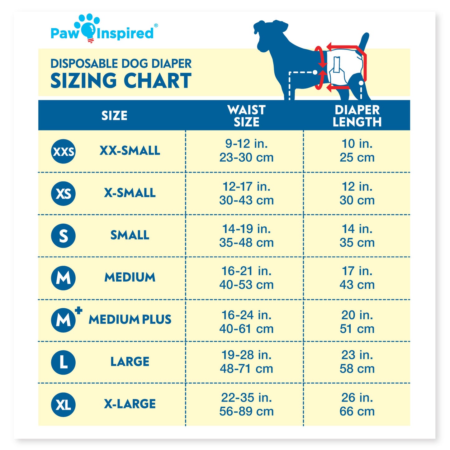 Disposable Dog Diapers