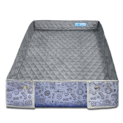 Critter Box® Washable Guinea Pig Cage Liner with Raised Sides